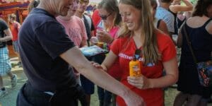 Pinkpop zon